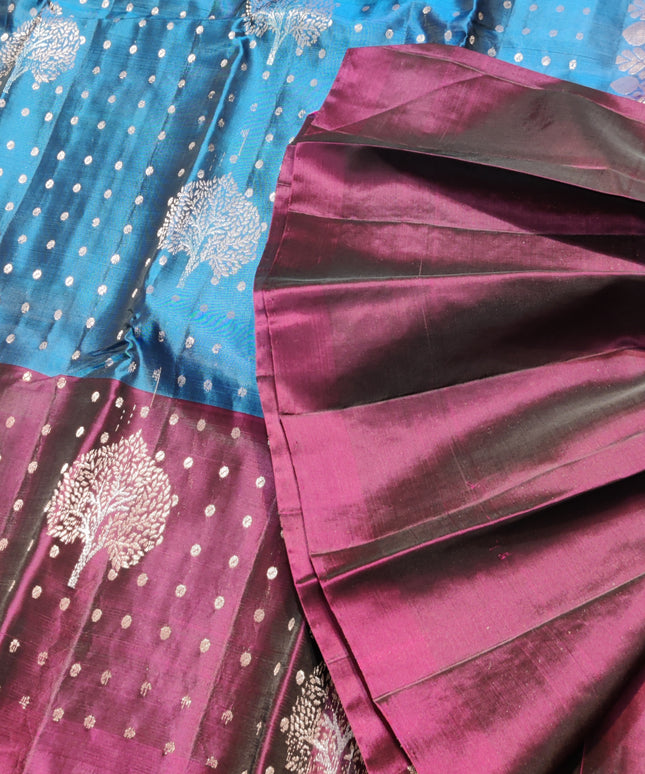 Lightweight Pattu Scurt Border Saree - LWP1079