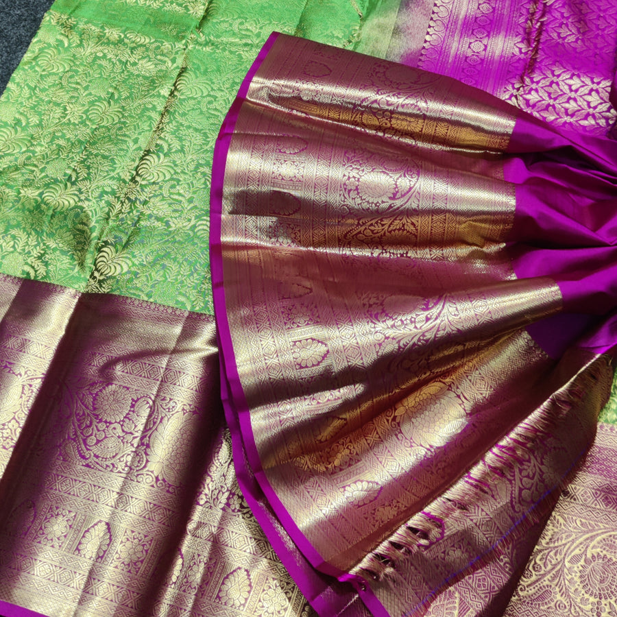 Kanchi pure Bridal wear saree @30% Off - KMP09