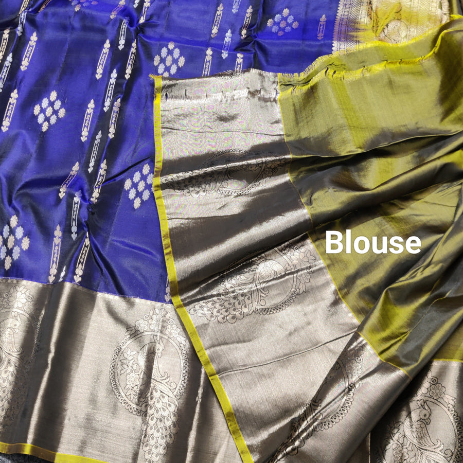 Lightweight pattu Scurt Border Saree - LWP411