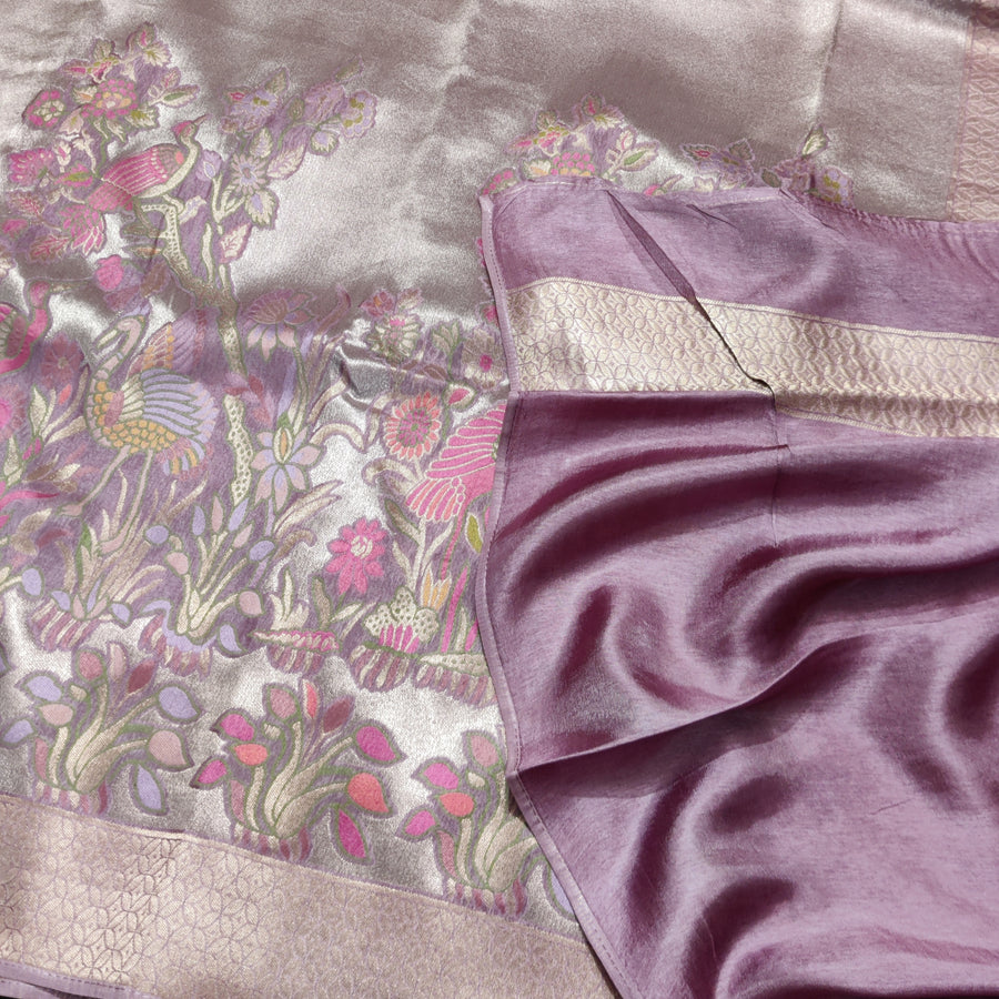 Banaras Tissue Allover Meenakari - BRS39