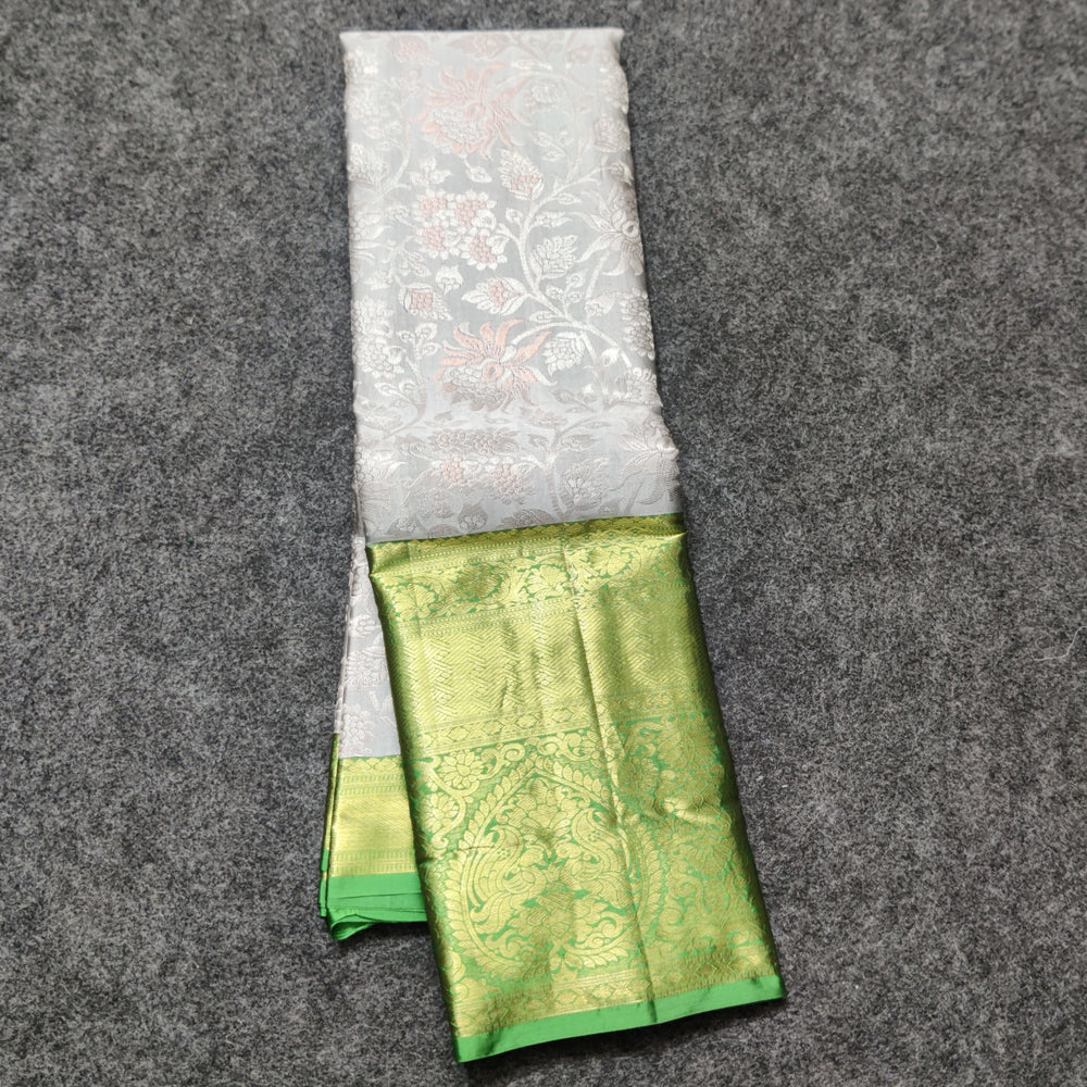 Kanchi pattu half fine bridal wear saree HF03