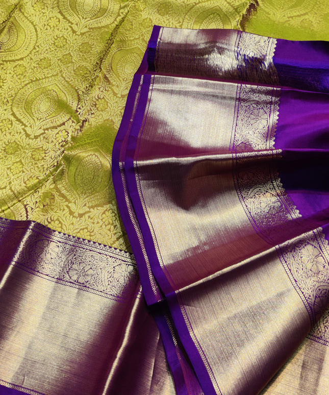 Kanchi pure bridal silk saree - KMP1516