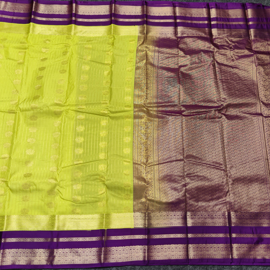 Kanchi semi vintage silk Saree -KS18