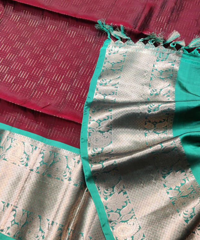 Kanchi pure silk Saree - KMP1032