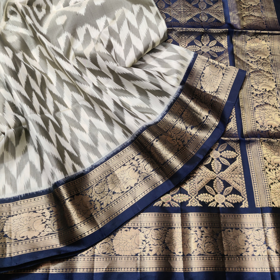 Ikkath Pure handloom silk saree - IKT04