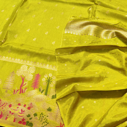 Mashru Silk Saree- MS36