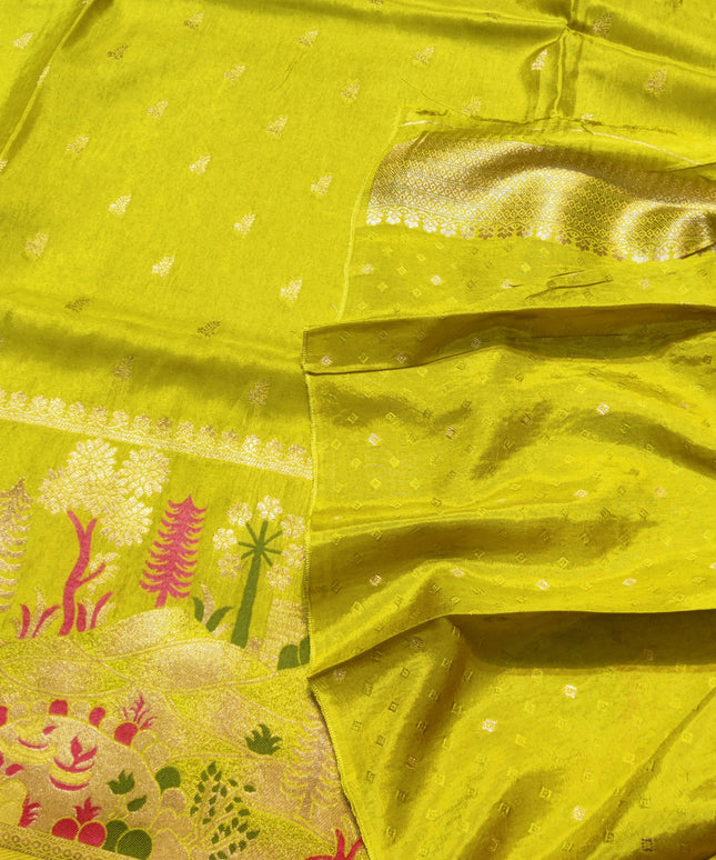 Mashru Silk Saree- MS36