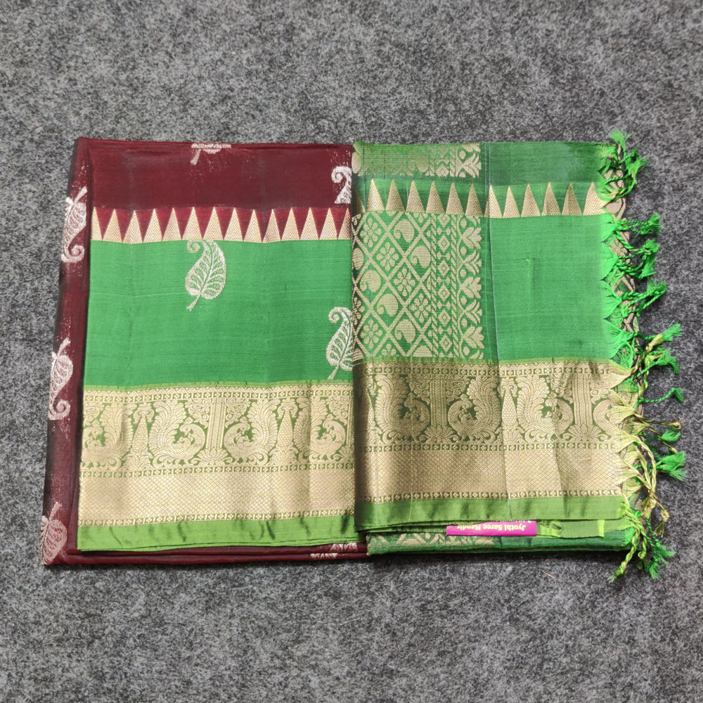 Lightweight pattu Scurt Border Saree - LWP304