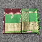 Lightweight pattu Scurt Border Saree - LWP304