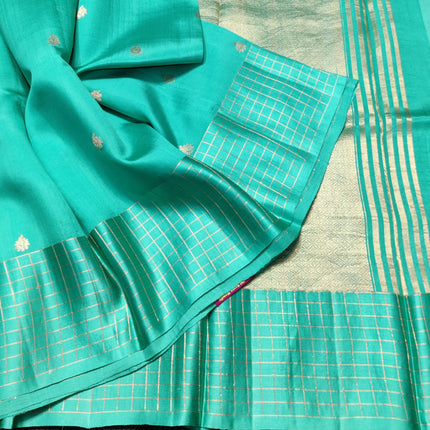 Raw mango Pure Silk Saree - RM06