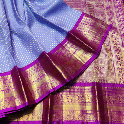 Kanchi pure kuttu border Saree - KMP1299
