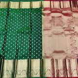 Kanchi pure handloom silk Saree - KMP163
