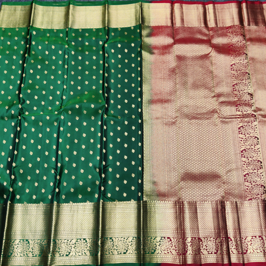 Kanchi pure handloom silk Saree - KMP163
