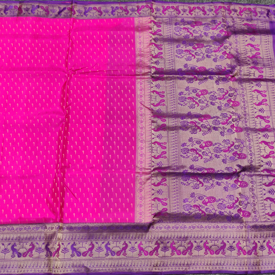 Kanchi Paithani silk saree - KMP334