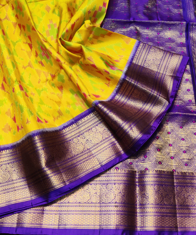 Ikkath Pure Silk Pattu Saree- IKT64