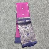 Pure Soft Silk Scurt Border Saree - LWP218
