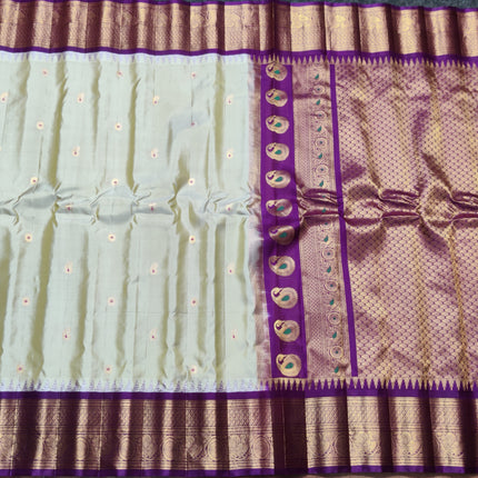 Gadwal Handloom Pure silk saree - GPS163