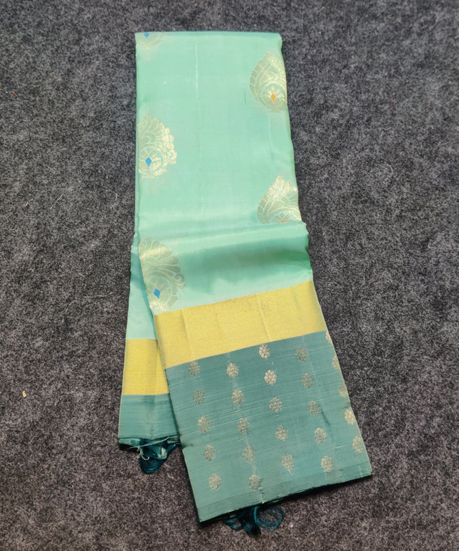 Lightweight Pattu Scurt Border Saree - LWP1056