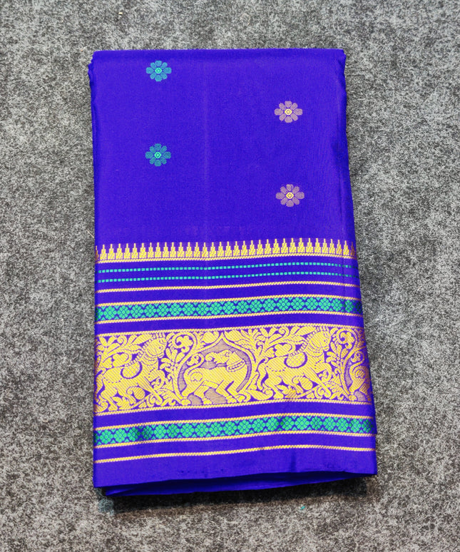 Kanjivaram Resham Silk Saree - KMP1540