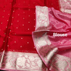 Chinon crepe silk saree -C14