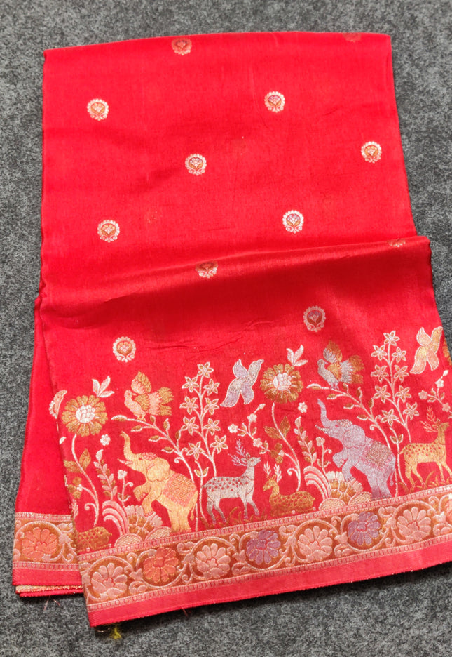 Mashru Silk Saree- MS37