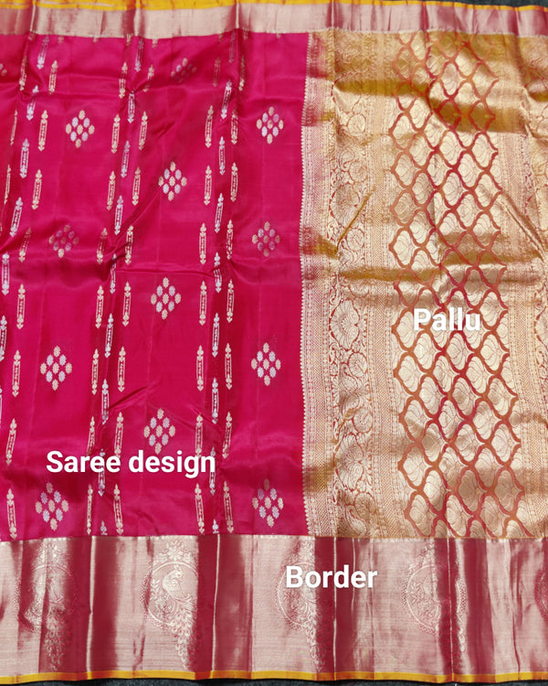 Lightweight pattu Scurt Border Saree - LWP408 alternate view