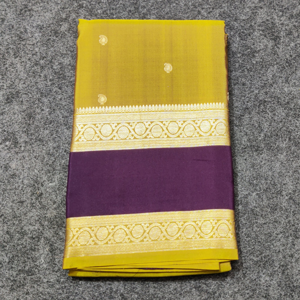 Kanchi Handloom Vintage Gap Border - KMP278