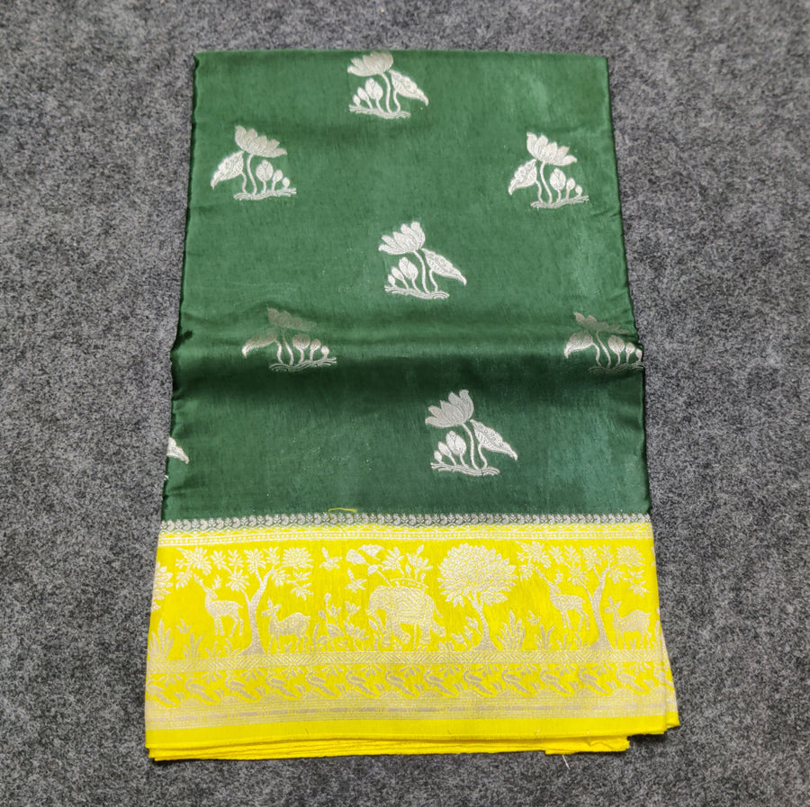 Mashru Silk Saree- MS05