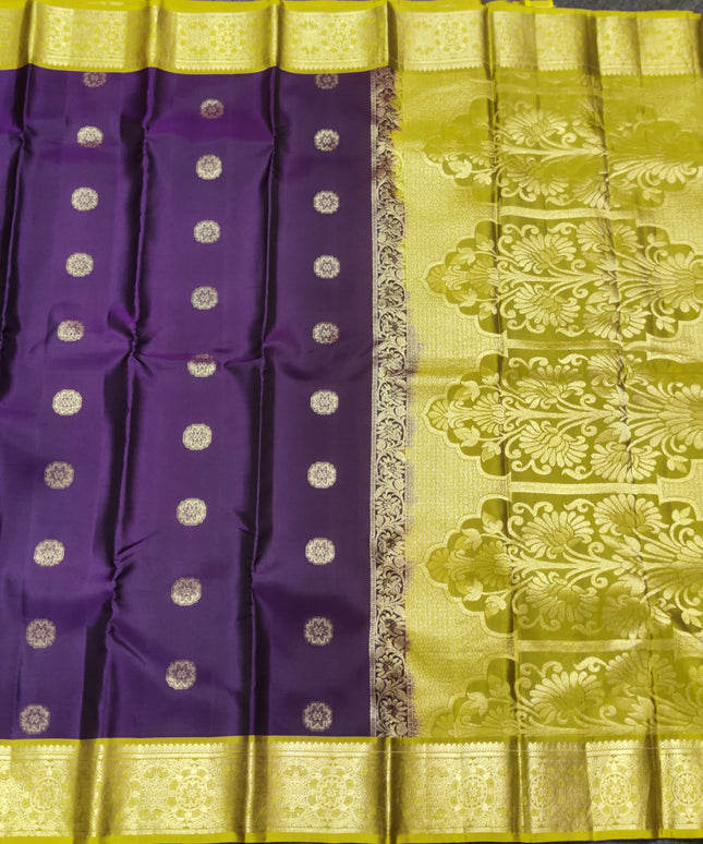 Kanchi Vintage Handloom Saree - KMP45