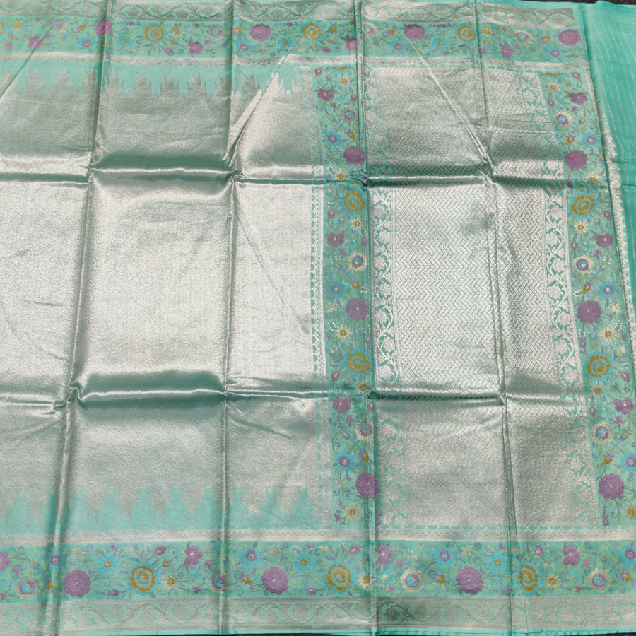 Banaras Tissue Paithani silk saree - BRS21