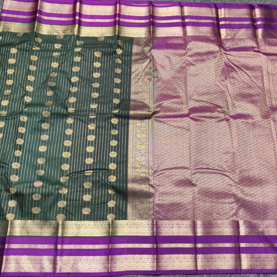 Kanchi semi vintage silk Saree -KS17