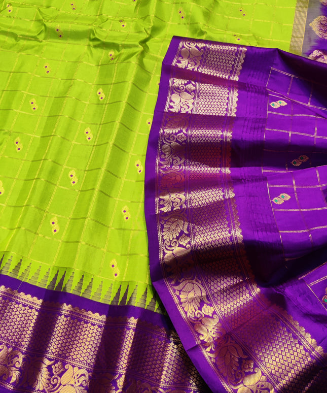 Gadwal pure silk saree - GPS60