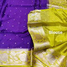 Chinon crepe silk saree -C15