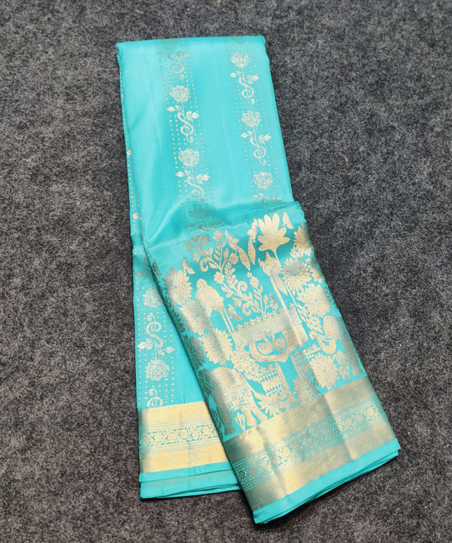 Kanchi pattu pure silk Saree - KMP1275