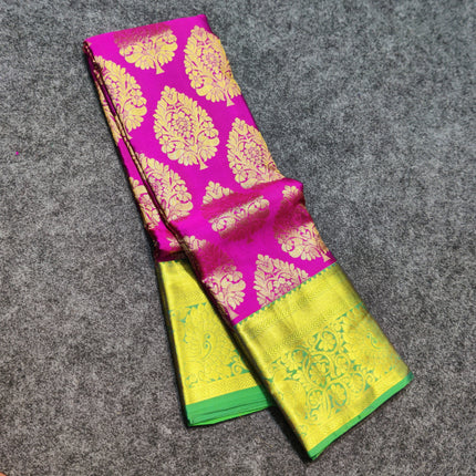 Kanchi Pattu Half Fine Brocade - SP31