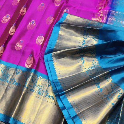 Kanchi pure silk Saree - KMP1247