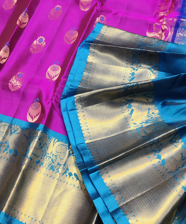 Kanchi pure silk Saree - KMP1247