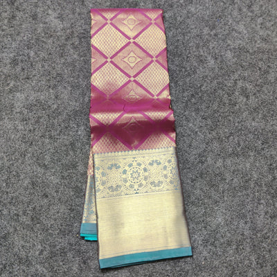 Kanchi pure Bridal wear saree @40% Off - KMP2004