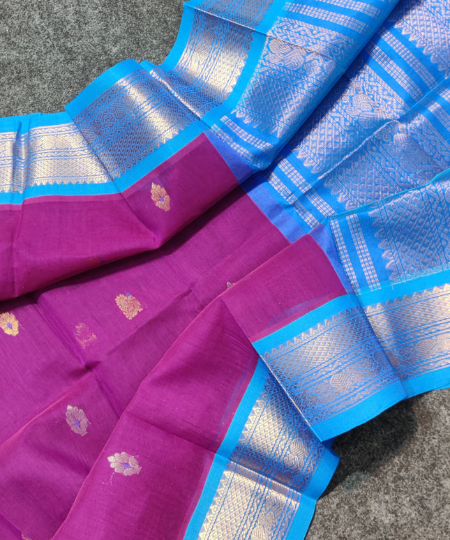 Gadwal Sico Silk Saree - GS45