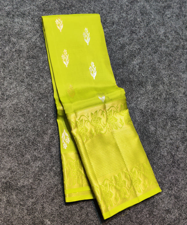 Kanchi Pattu Half Fine saree - HF218