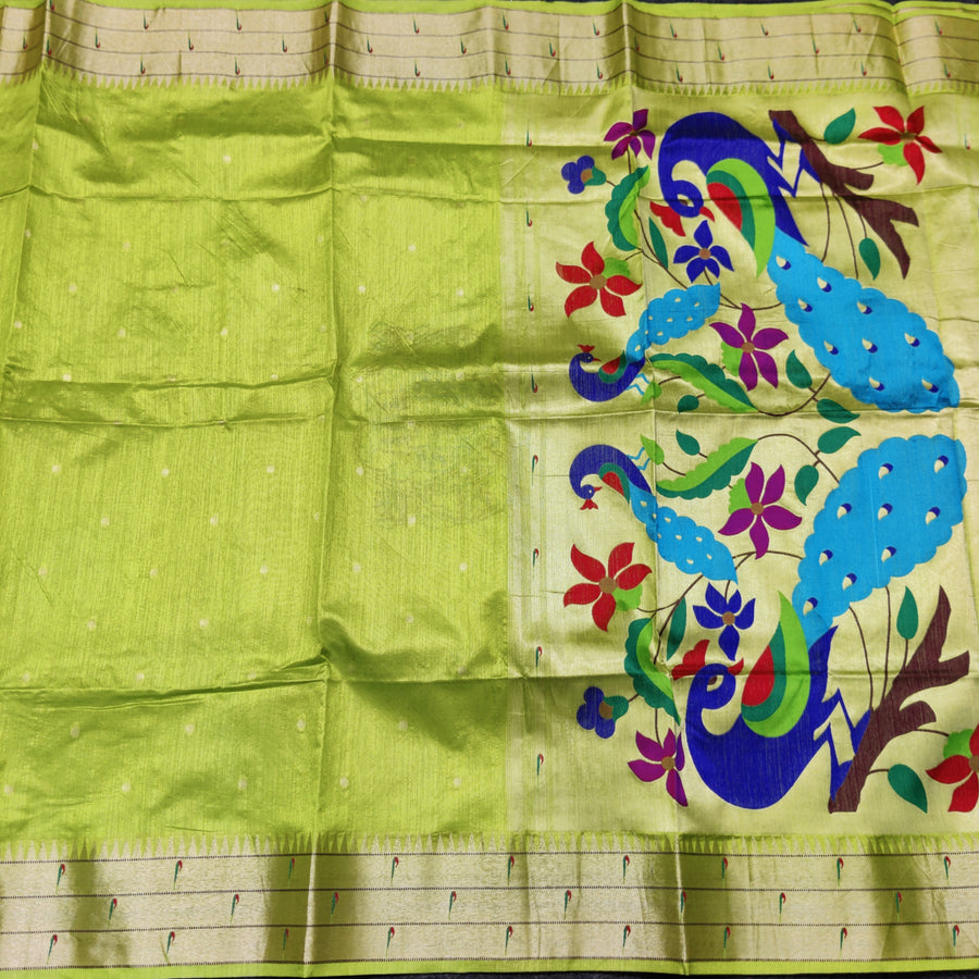Jute paithani silk sarees - J03