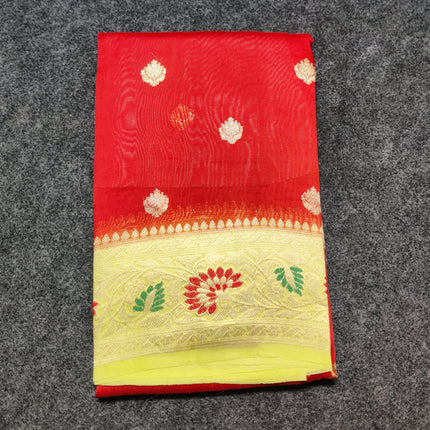 Organza Silk Saree - ORK06