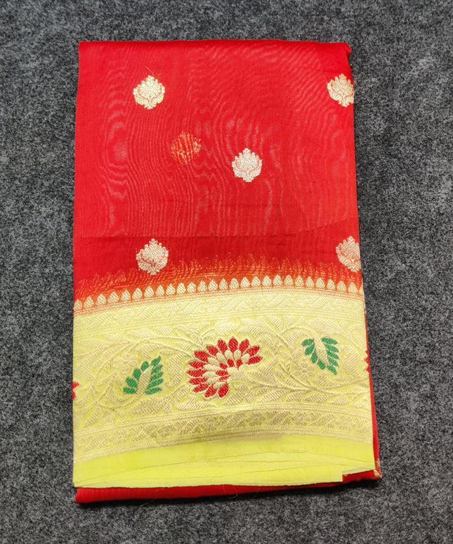 Organza Silk Saree - ORK06