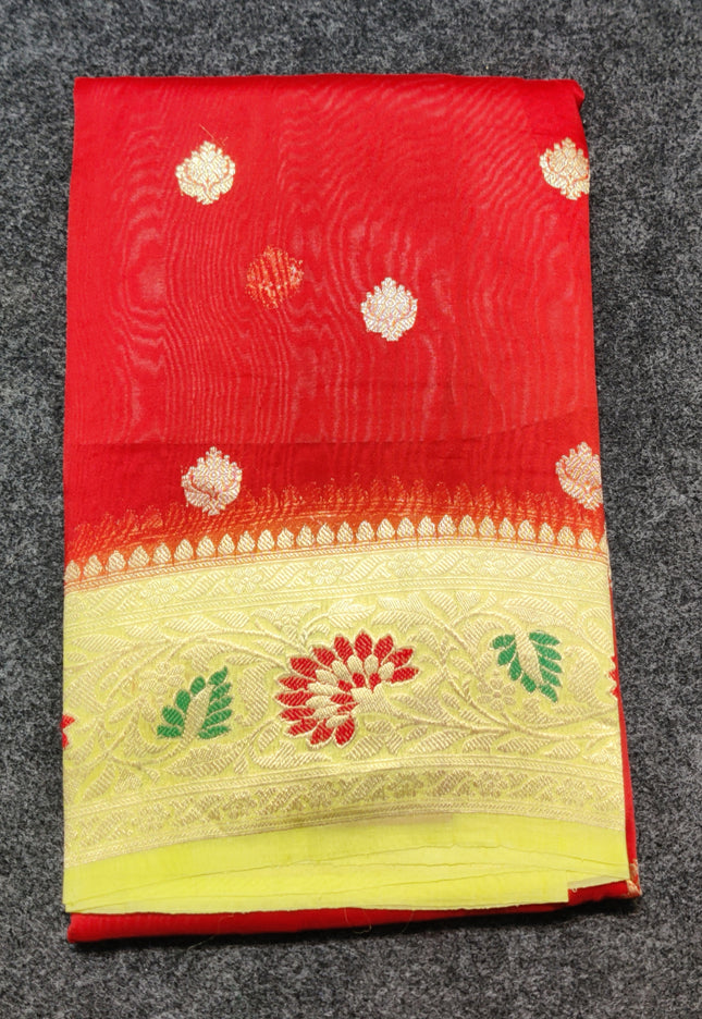 Organza Silk Saree - ORK06