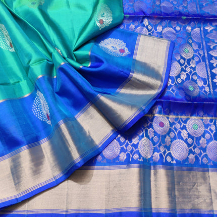 Lightweight pattu Scurt Border Saree - LWP89