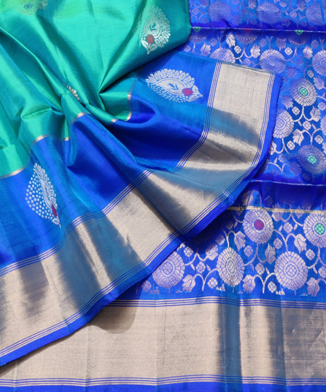 Lightweight pattu Scurt Border Saree - LWP89
