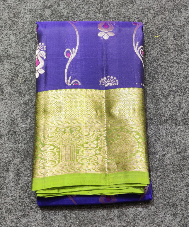 Meenakari kanchi lightweight pattu Saree - KMP308