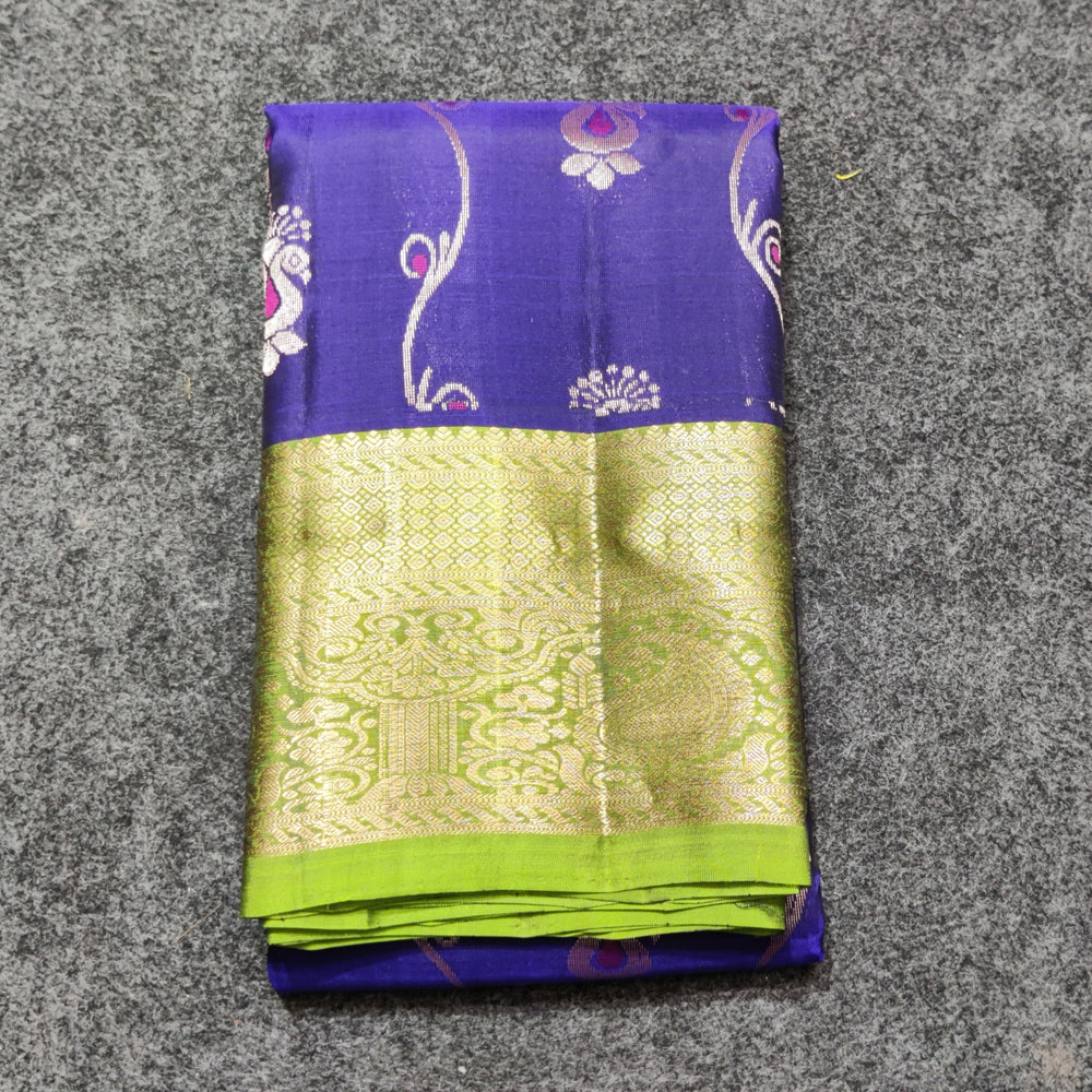 Meenakari kanchi lightweight pattu Saree - KMP308