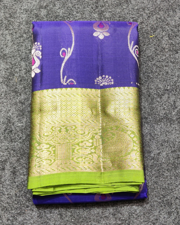 Meenakari kanchi lightweight pattu Saree - KMP308