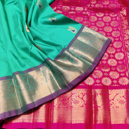 Kanchi pure silk Saree - KMP1245